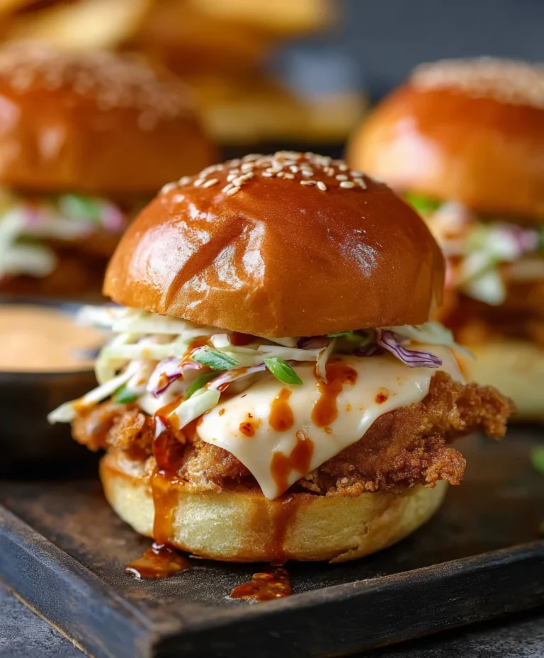 Bang Bang Chicken Sliders-Easy Spicy Meal