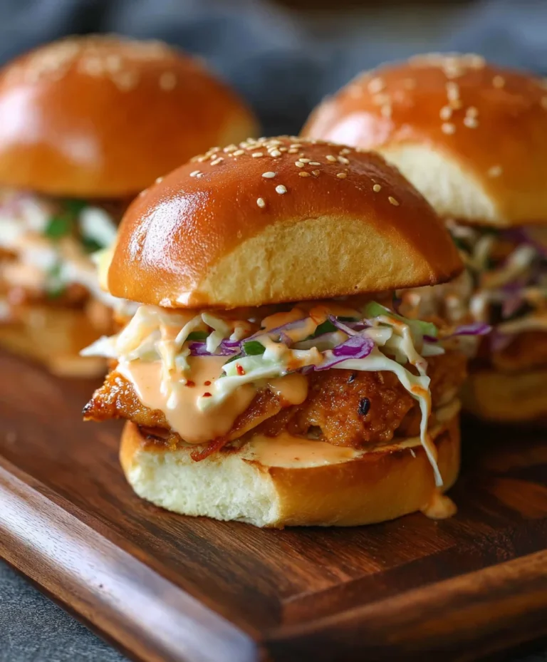 Bang Bang Chicken Sliders Easy Recipe-Quick Dinner