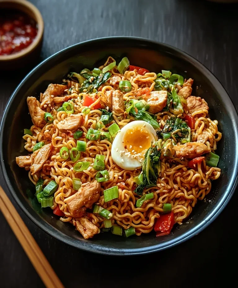 Easy Chicken Ramen Stir Fry – Quick Weeknight Dinner