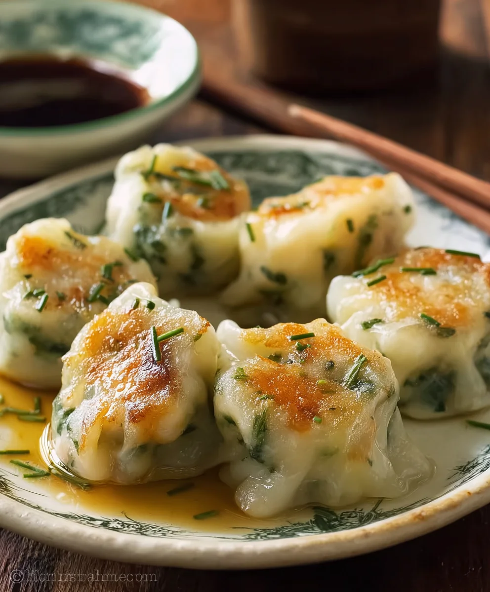 Shrimp and Chive Dumplings - Delicious Easy Recipe