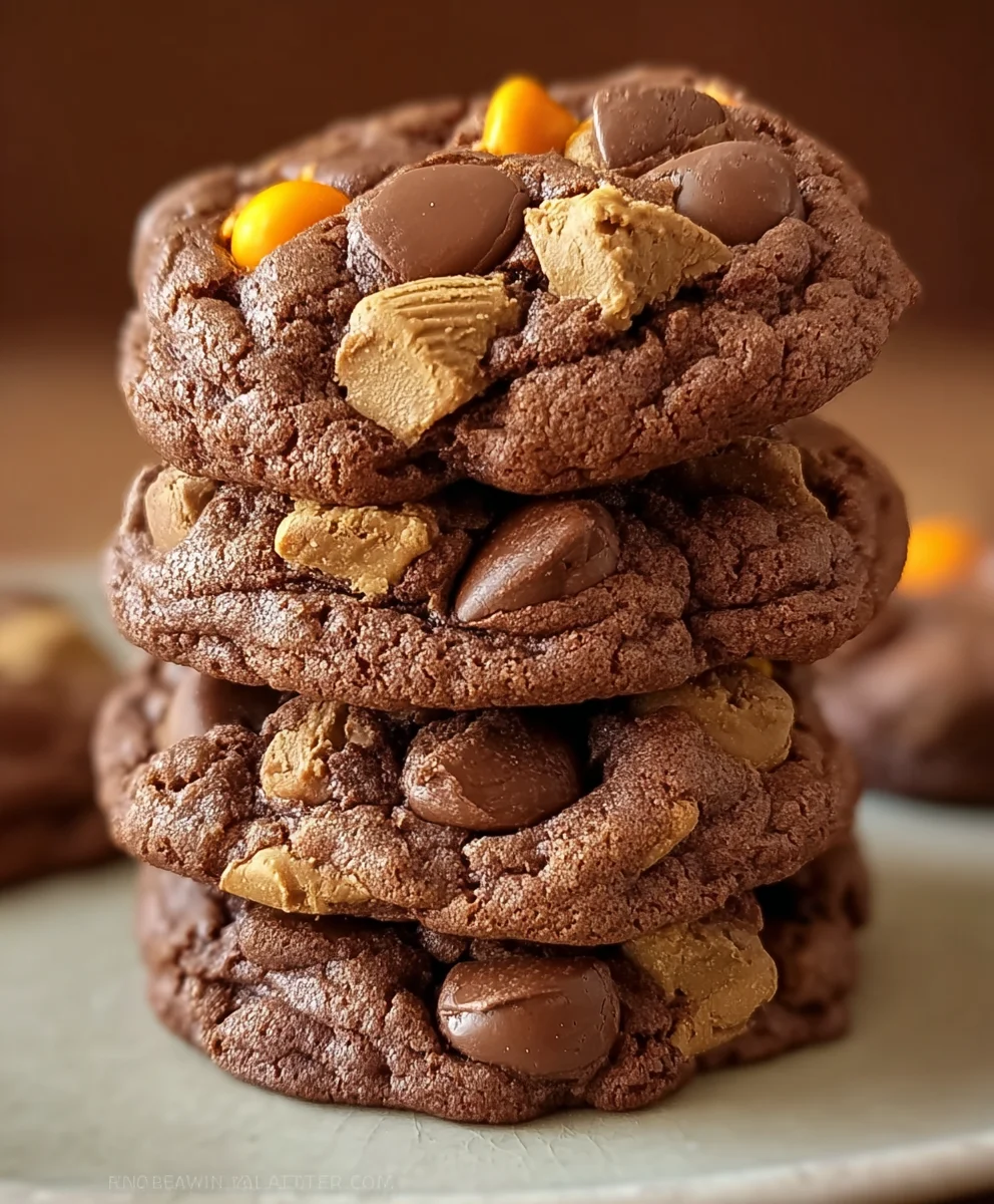 Decadent Chocolate Reese's Cookies - Irresistible Treat