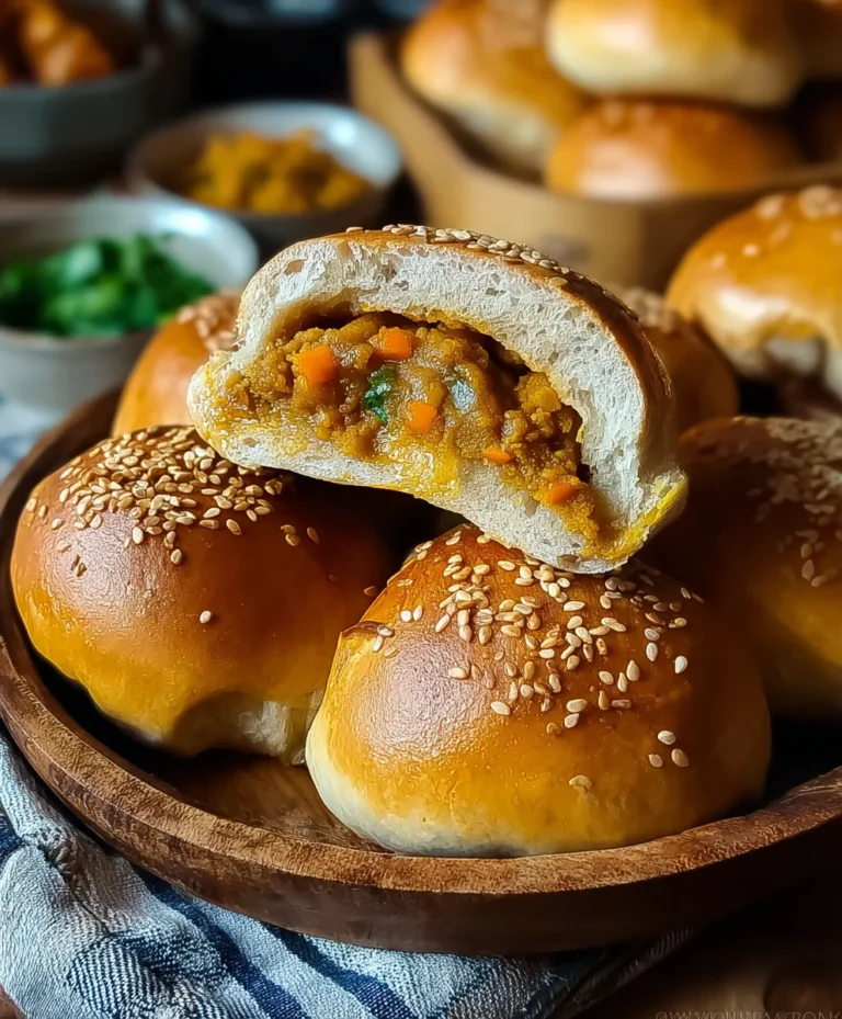 Easy Vegan Curry Buns- Flavorful Plant-Based Delight