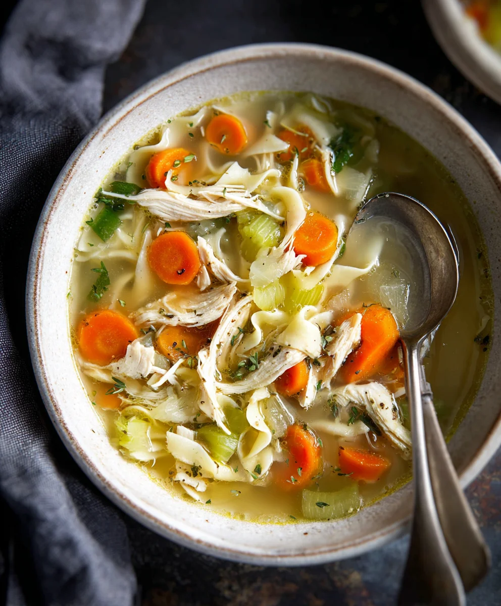 Simple Chicken Soup Recipe - Cozy & Comforting