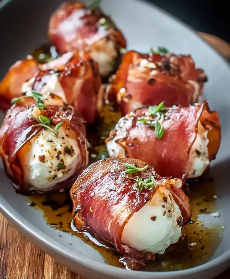 Beef Prosciutto Beef Mozzarella Bites-Easy Appetizer