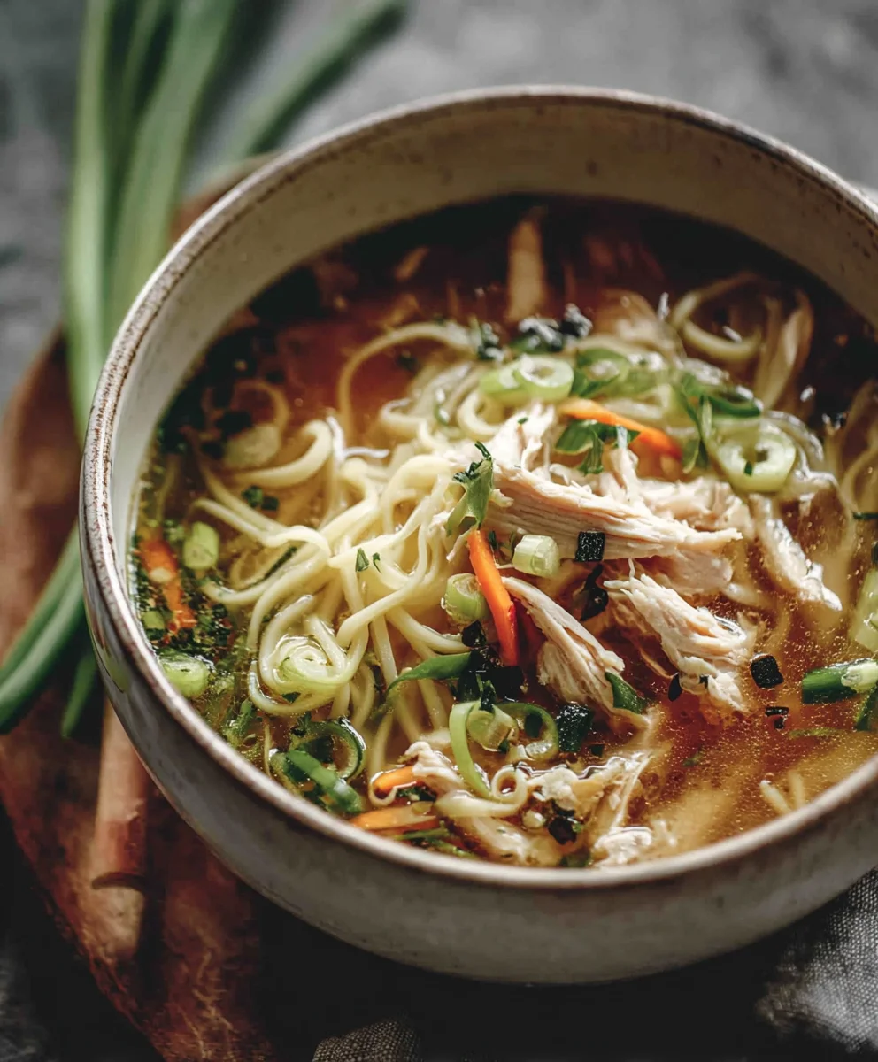 Aromatic Gin Extract Scallion Beef Noodle Soup - Alrightwithme
