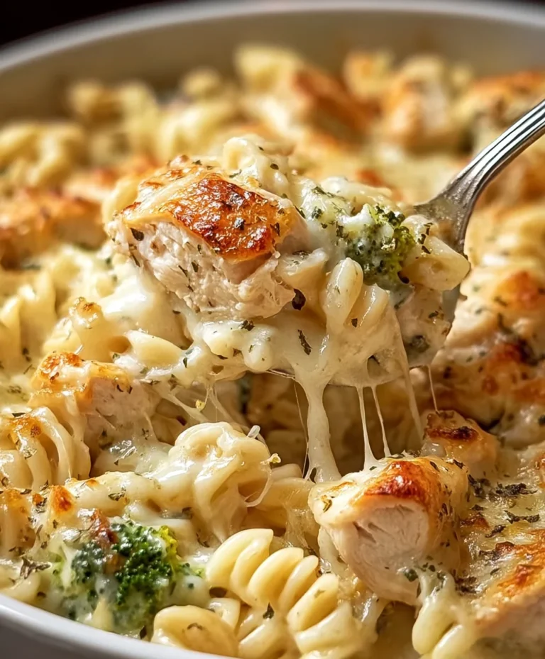Easy Baked Chicken Alfredo Recipe – Creamy & Delicious