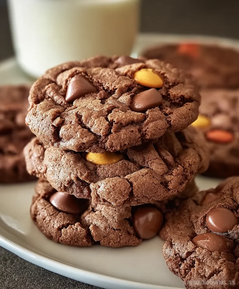 Gooey Chocolate Reese’s Cookies-Best Recipe