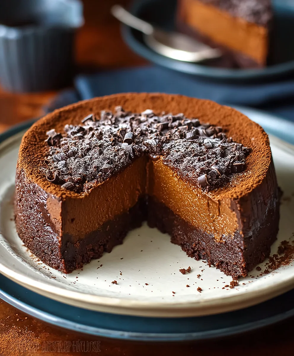 Gluten-Free Chocolate Pumpkin Torte - Rich & Decadent