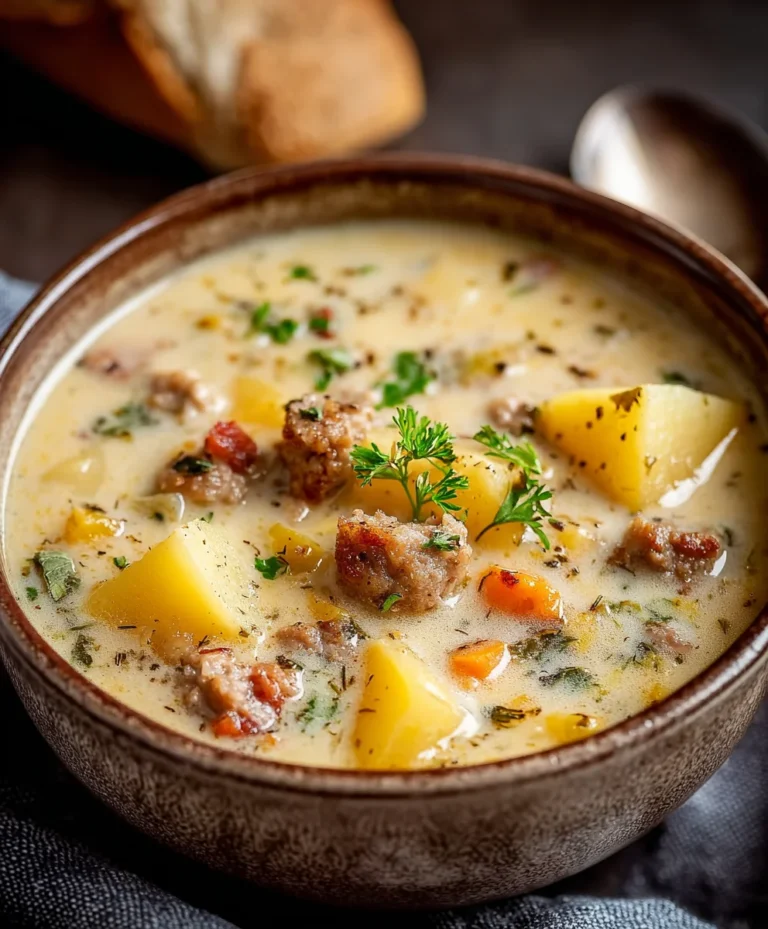 Hearty Beef and Potato Chowder – Easy Recipe