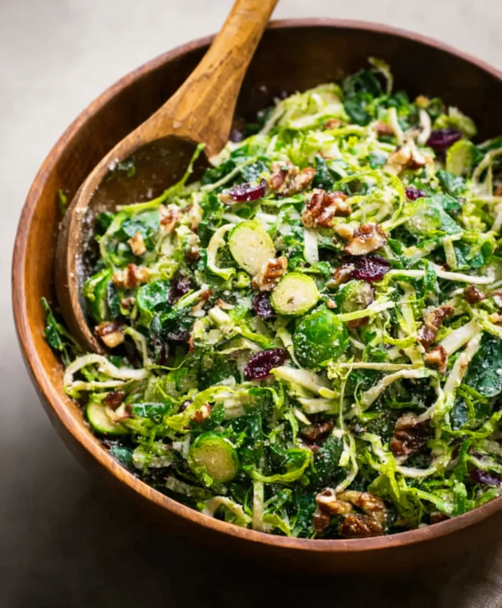 Non-Non-Non-Alcoholic Alternativeic Non-Alcoholic Ale & Brussels Sprout Salad-Simple & Delicious