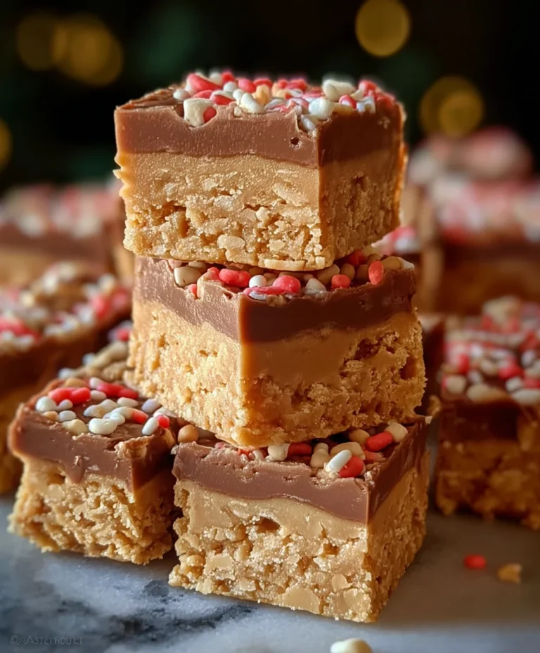 Easy Peanut Butter Squares – Delicious No-Bake Treat