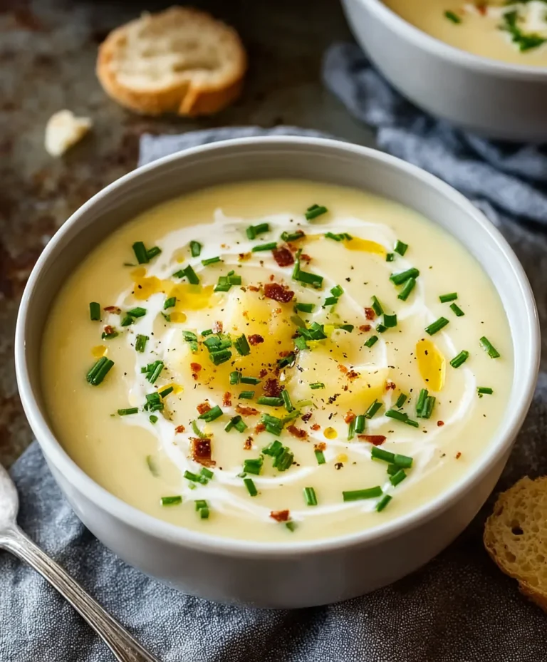 Creamy Potato Soup – Rich & Comforting Recipe