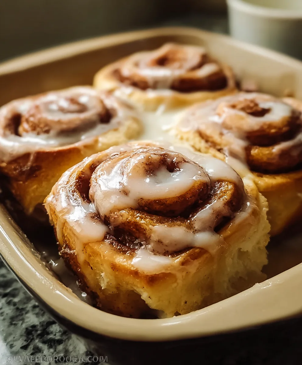 Easy Apple Cinnamon Rolls-Warm Spiced Dessert