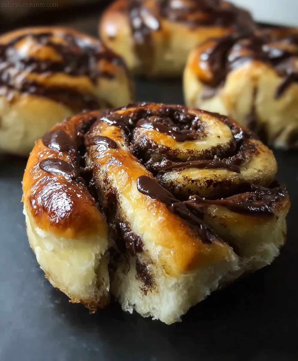 Soft Chocolate Cinnamon Rolls - Irresistible Treat