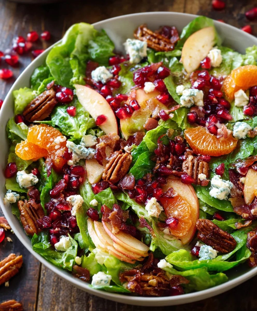 Festive Christmas Salad-Easy Festive Beef & Berry Delight