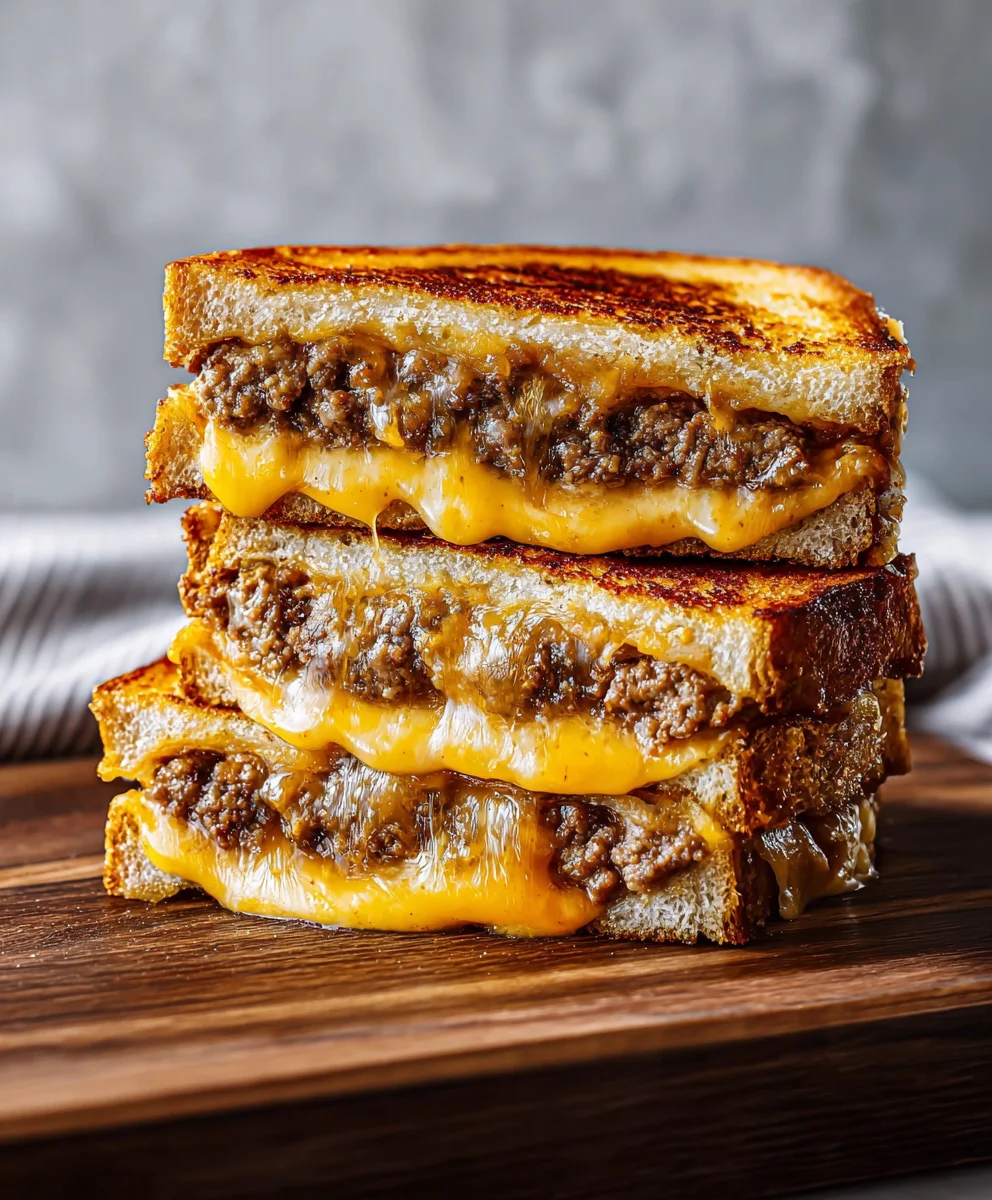 Classic Beef Patty Melt- Easy Diner Favorite