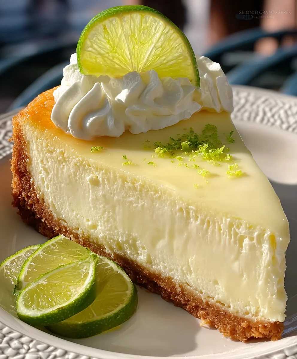 Key Lime Cheesecake-Tangy & Creamy Dessert Bliss