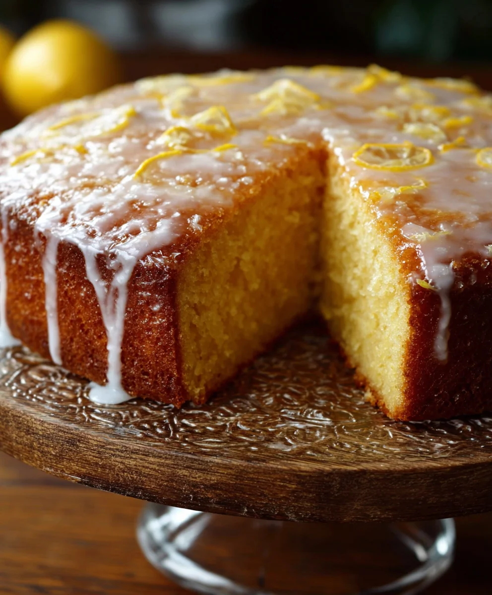 Moist Zesty Lemon Cake Recipe - A Dessert To Die For