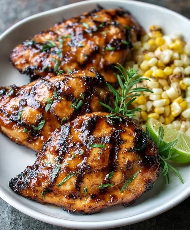 Grilled Hot Honey Chicken