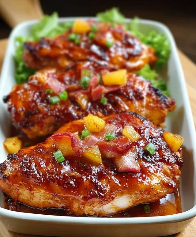 Beef Beef Bacon Pineapple BBQ Chicken