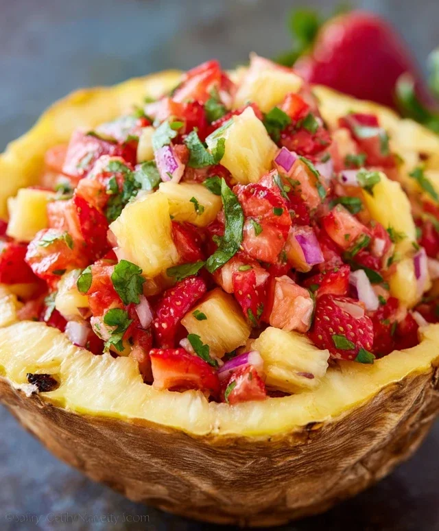Strawberry Pineapple Salsa Recipe: A Fresh and Flavorful Treat