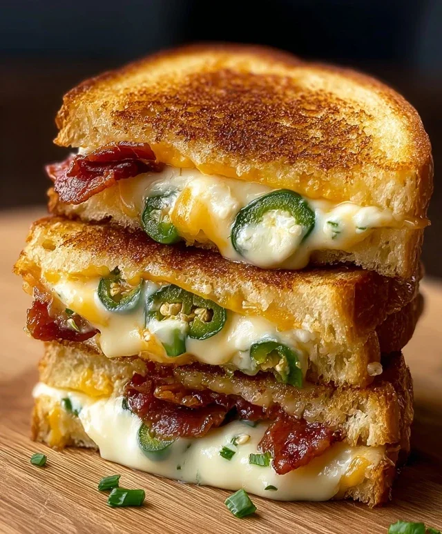 Jalapeño Popper Grilled Cheese