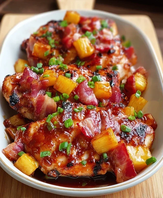 Beef Beef Bacon Pineapple BBQ Chicken