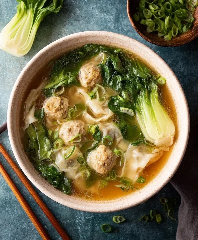 Naked Wonton Soup