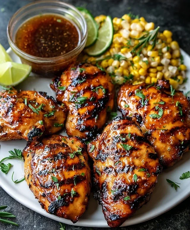 Grilled Hot Honey Chicken