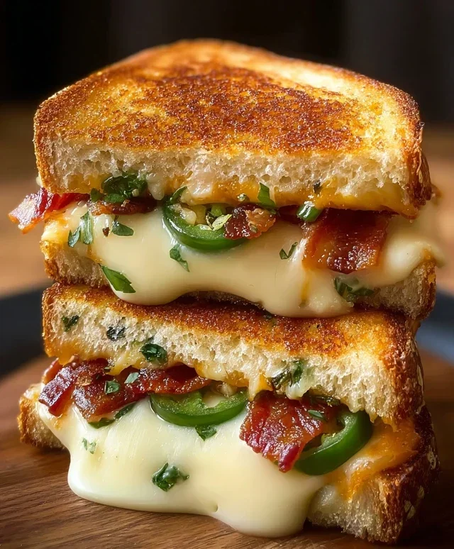 Jalapeño Popper Grilled Cheese