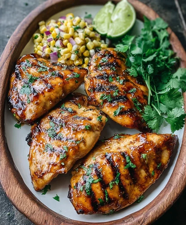 Grilled Hot Honey Chicken