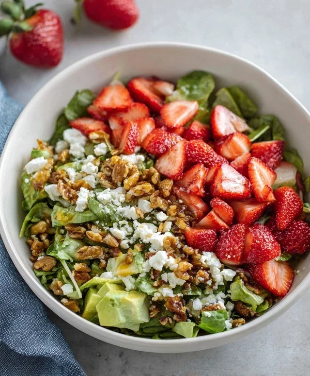 Strawberry Crunch Salad