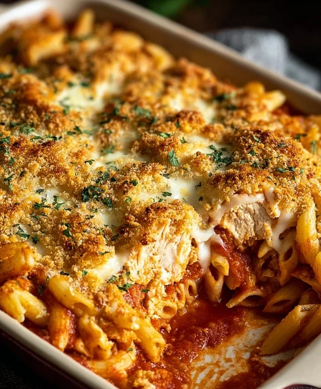 Chicken Parmesan Casserole