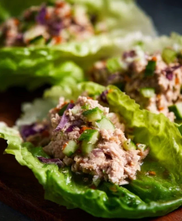 Tuna Lettuce Wraps