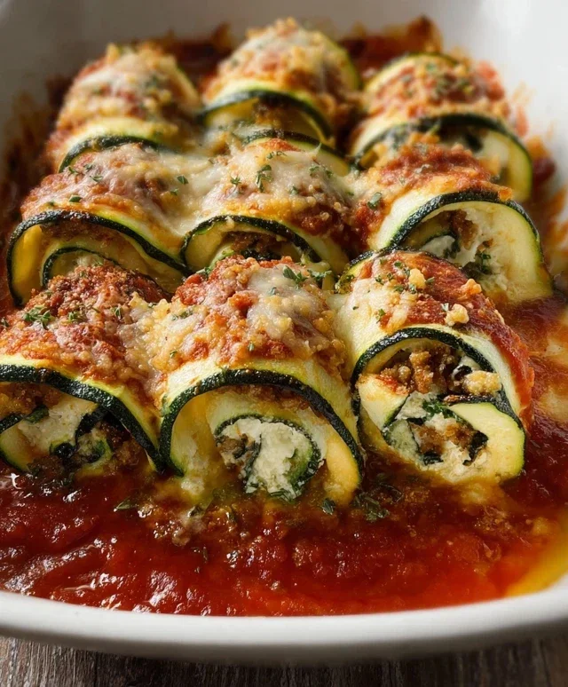 Vegan Zucchini Rollatini