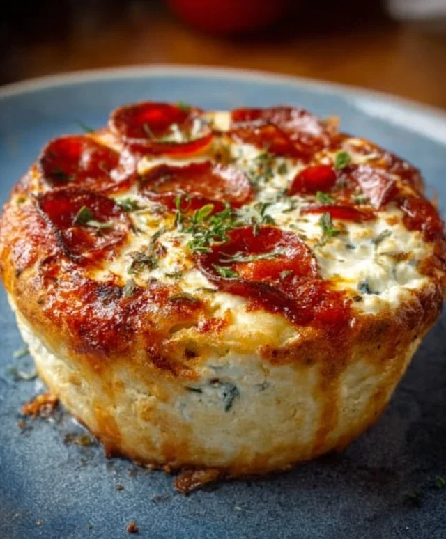 Cottage Cheese Pizza Bowl