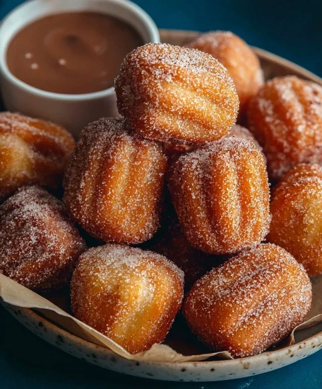 Sweet Air Fryer Churro Bites Recipe