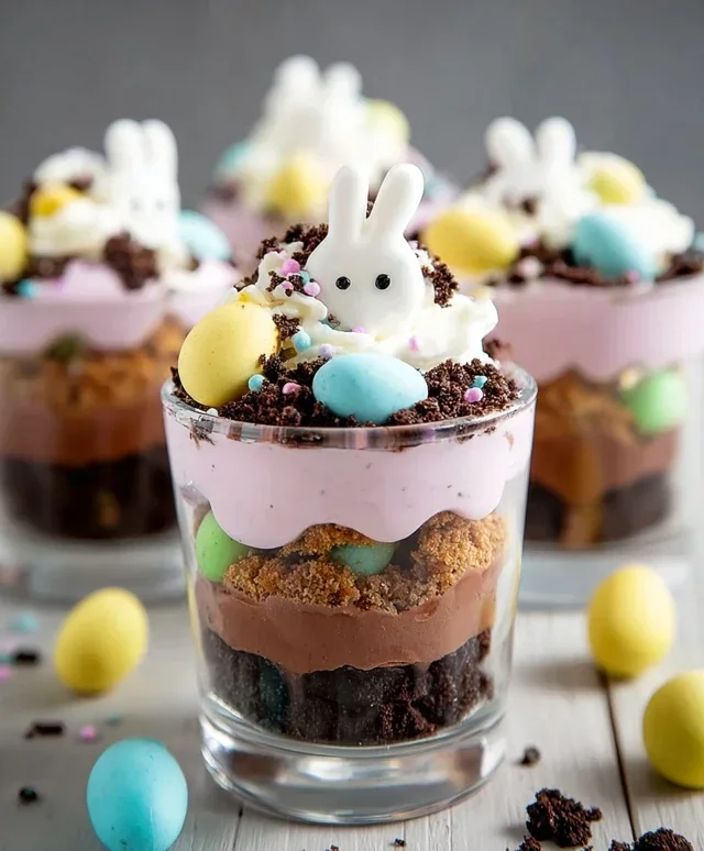 Easter Dirt Cups