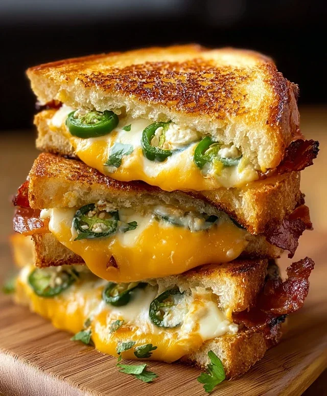 Jalapeño Popper Grilled Cheese