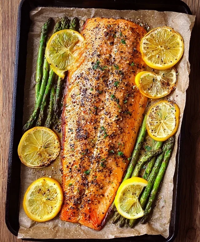 Baked Rainbow Trout with Lemon, Pepper, and Garlic