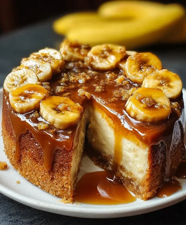 Bananas Foster Cake