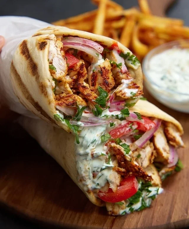 Chicken Shawarma Wrap