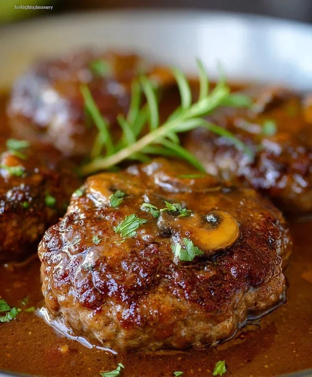 Easy Homemade Salisbury Steak