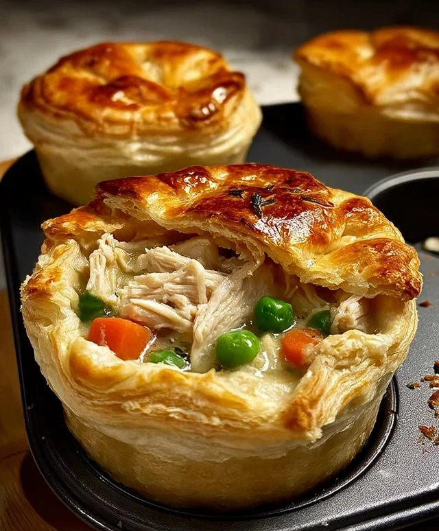 Mini Chicken Pot Pies