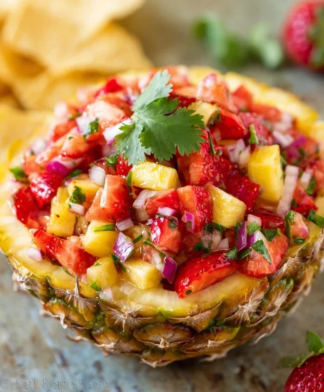 Strawberry Pineapple Salsa Recipe: A Fresh and Flavorful Treat