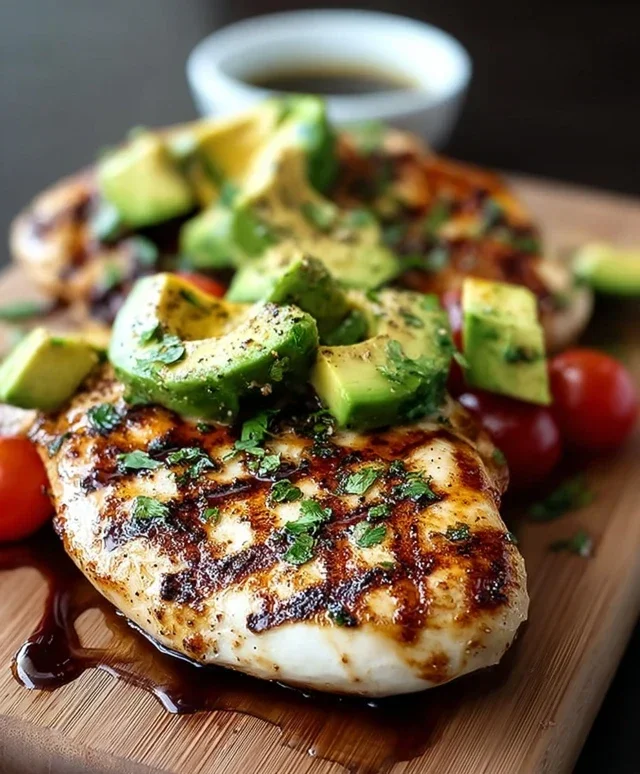 Grilled California Avocado Chicken Recipe