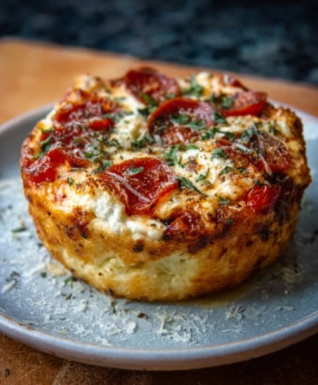 Cottage Cheese Pizza Bowl