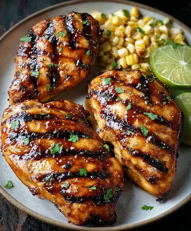 Grilled Hot Honey Chicken