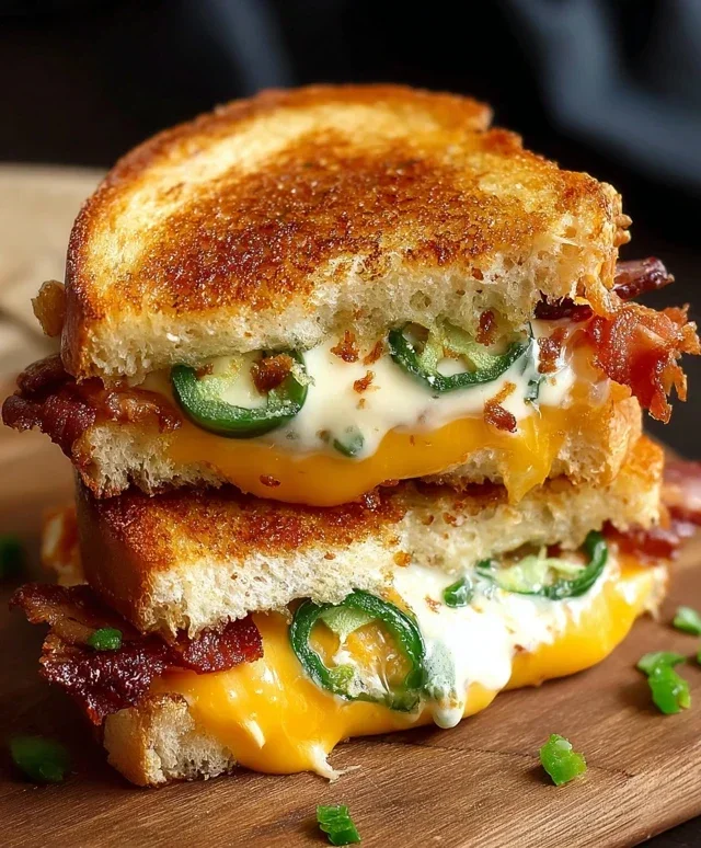 Jalapeño Popper Grilled Cheese