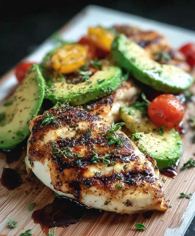Grilled California Avocado Chicken Recipe